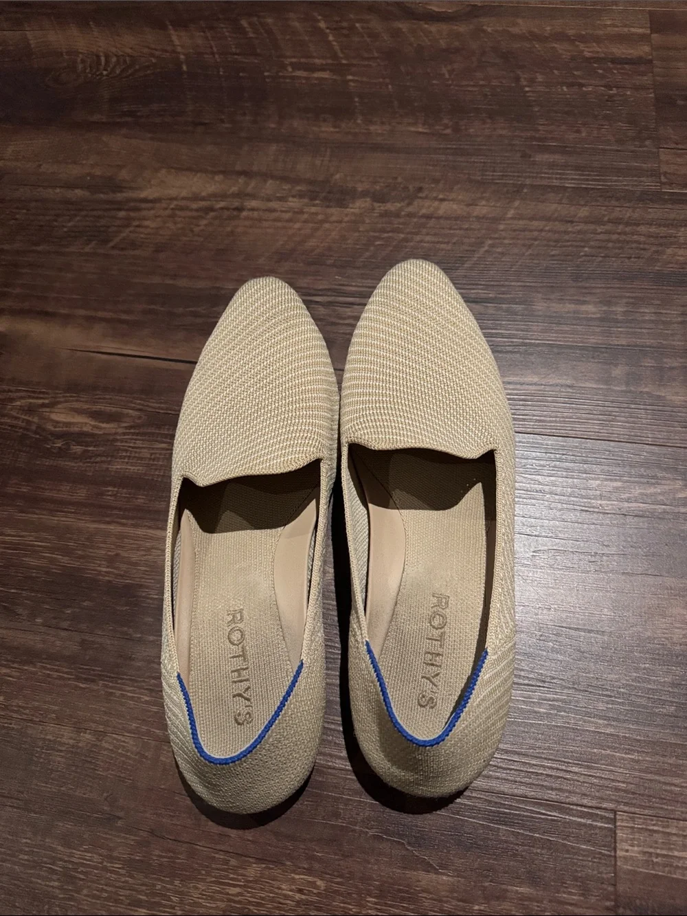 Rothy's Size 8 Beige Almond Loafer